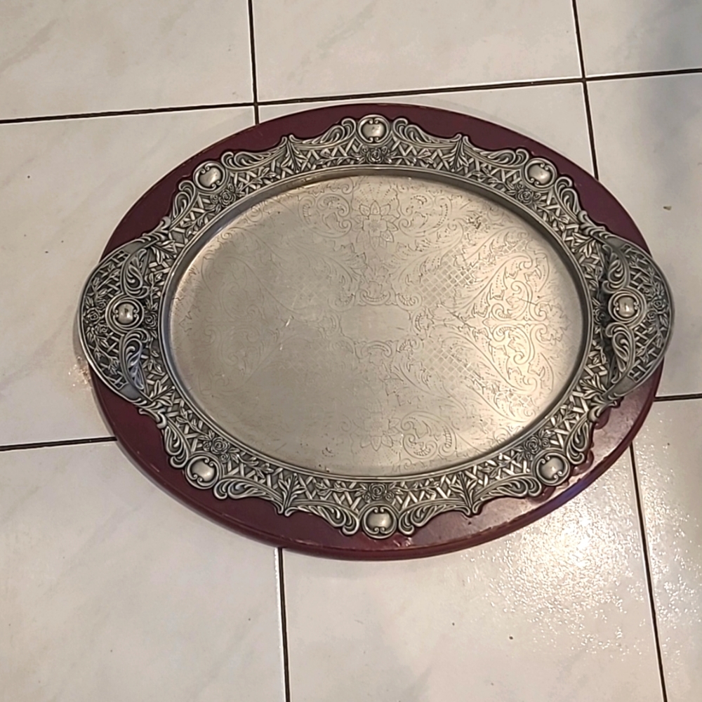 Antique serving tray
